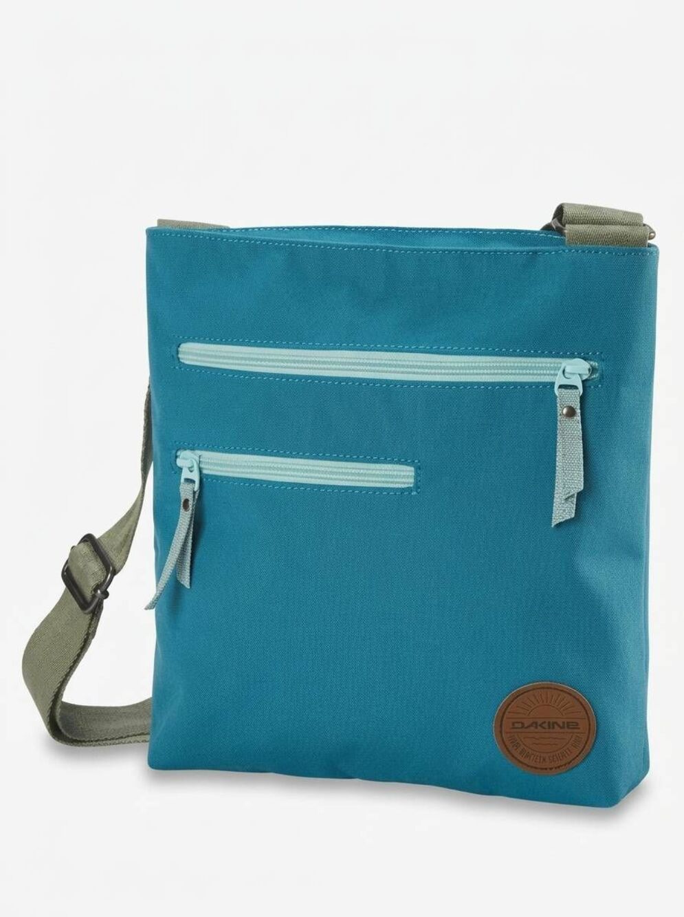 🔸️NWT Dakine Teal w/Olive Strap Bay Islands Jo Jo Crossbody Purse